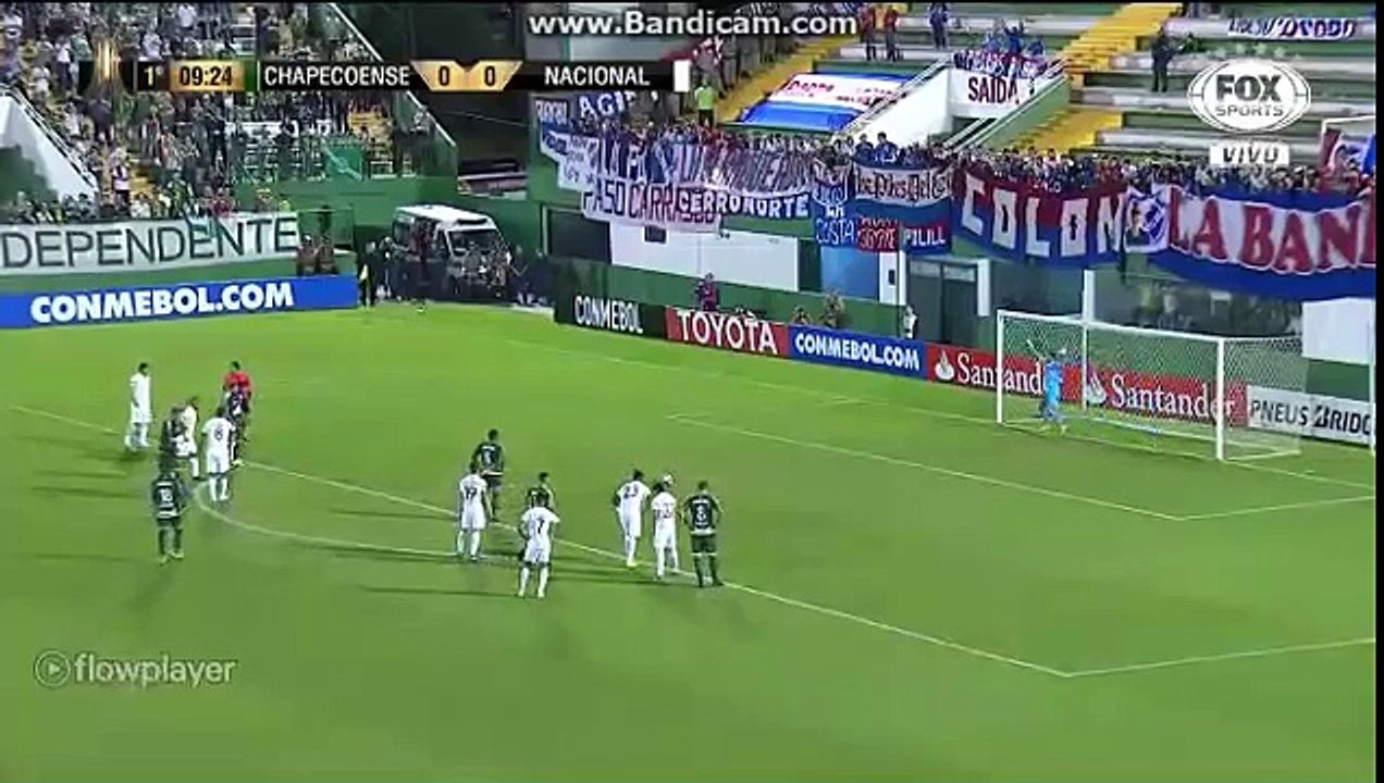 144.Chapecoense 1 x 1 Nacional-URU Gols! - 18_04 - TAÇA LIBERTADORES 2017