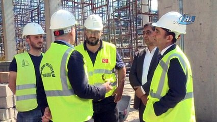 Türkiye'nin en büyük spor kompleksi Yıldırım'da yükseliyor