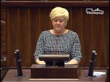 Poseł Małgorzata Pępek - Wystąpienie z dnia 25 maja 2017 roku.