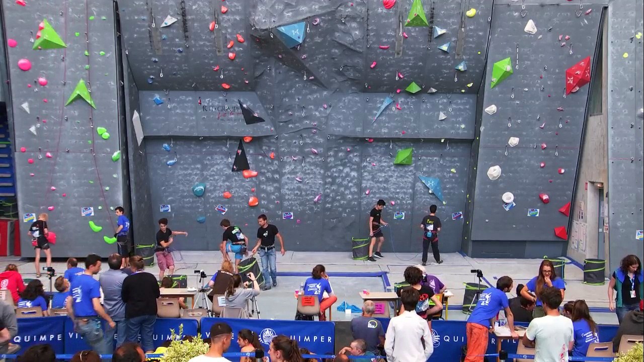 Championnat de France Jeunes d'escalade de difficulté 2017(Suite Replay qualifications)