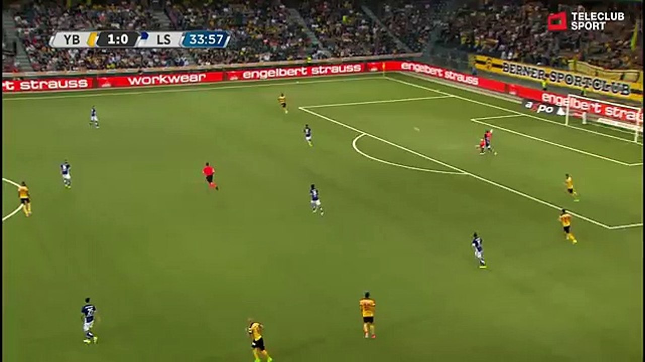 Young Boys 2:0 Lausanne (Swiss Super League 2. Juni 2017 )