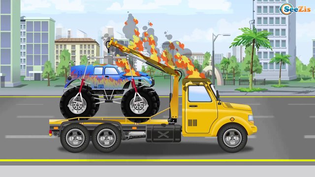 СБОРНИК Мультфильмы для детей. Полицейская машина Погоня за нарушителем. Видео для детей