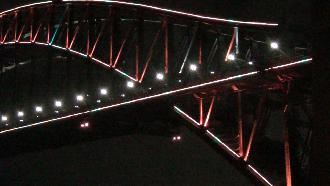 Vivid Sydney 2017 2 of 2HD, Ferry Circular Quay to Darling Harbour, Darling Harbour, Chatswood, Country Rocks, 2 Jun 2017