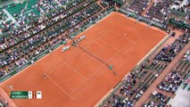 Roland-Garros : la balle de match d'Alizé Cornet, qualifiée pour les 8es de finale