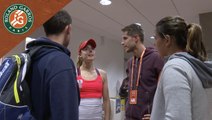 Roland Garros 2017 : Le retour aux vestiaires de Cornet