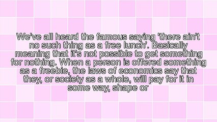 There Ain't No Such Thing As Free Hummus!