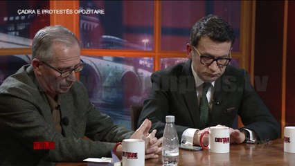Dritare - "Çadra e protestës opozitare" Pj.2 - 20 Shkurt 2017 - Vizion Plus - Talk Show