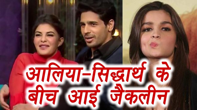 Alia Bhatt UPSET over Sidharth Malhotra's CLOSENESS with Jacqueline Fernandez | FilmiBeat