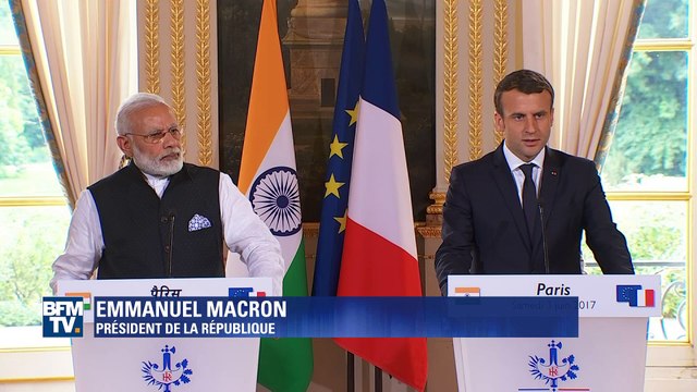 Macron redit que la France est pleinement engagée dans la lutte contre le réchauffement climatique