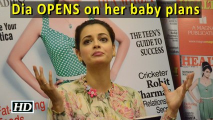 Dia Mirza OPENS on her motherhood plans