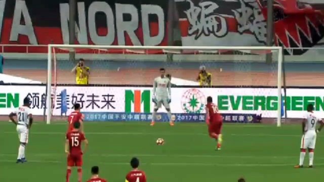2-0 Hulk Penalty Goal HD - Shanghai SIPG vs Liaoning 03.06.2017 HD