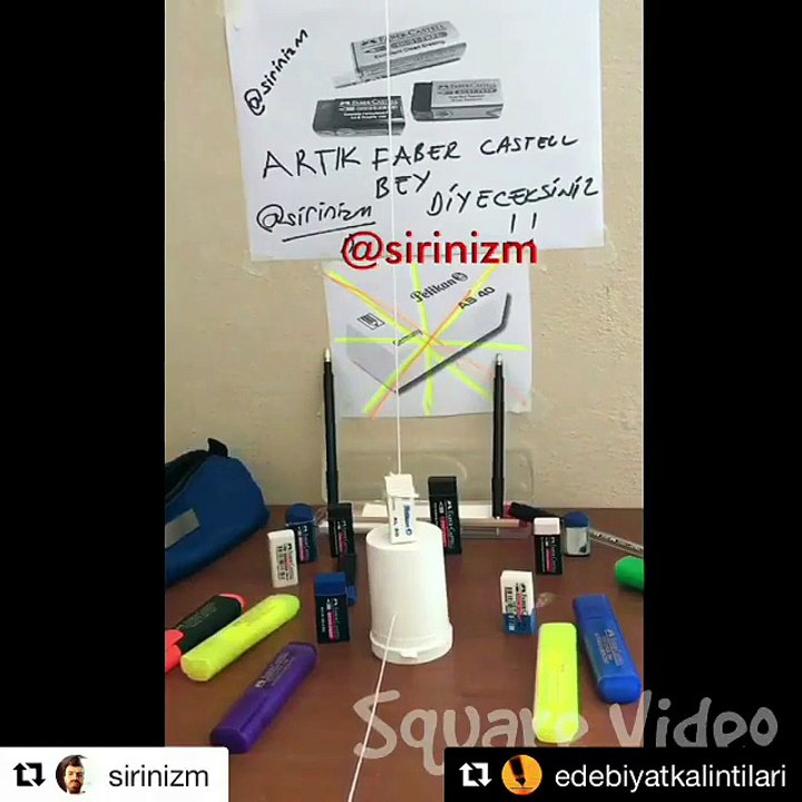 Pelikan Silgi'nin İdamı Hoş geldin FABER CASTELL