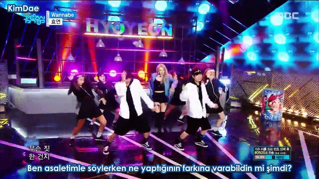 SNSD Girls' Generation HYOYEON - Wannabe Türkçe Atyazılı / Turkish Sub.