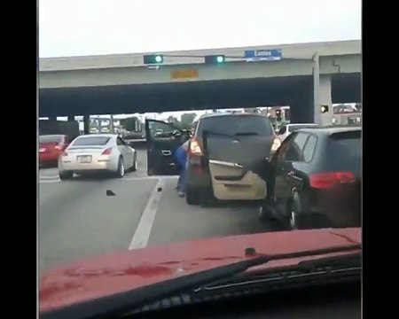Un Road Rage qui se termine d'une façon étonnante !