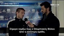 22η ΑΕΛ-Ολυμπιακός Βόλου 1-2 2010-11 Σίμιτς, Τσοντοφάλσκι, Μελίσσης δηλώσεις