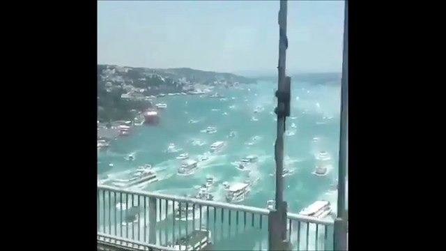 Beşiktaş şampiyonluğu boğazda kutluyor