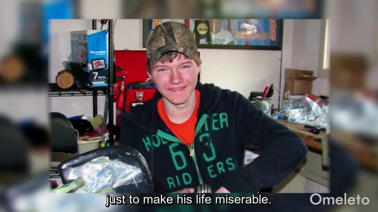 This boy killed himself because of this text. When I saw what it read I was shattered