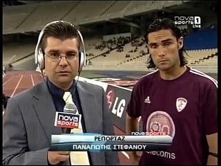 ΑΕΚ-ΑΕΛ 3-2 2008-09 Πλέιοφ Τάσος Κυριάκος δηλώσεις