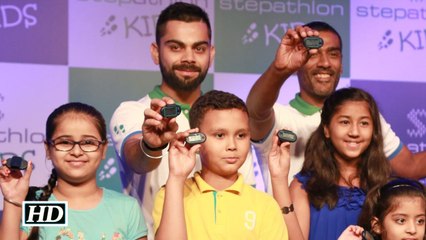 Virat Kohli encourages kids to play outdoors