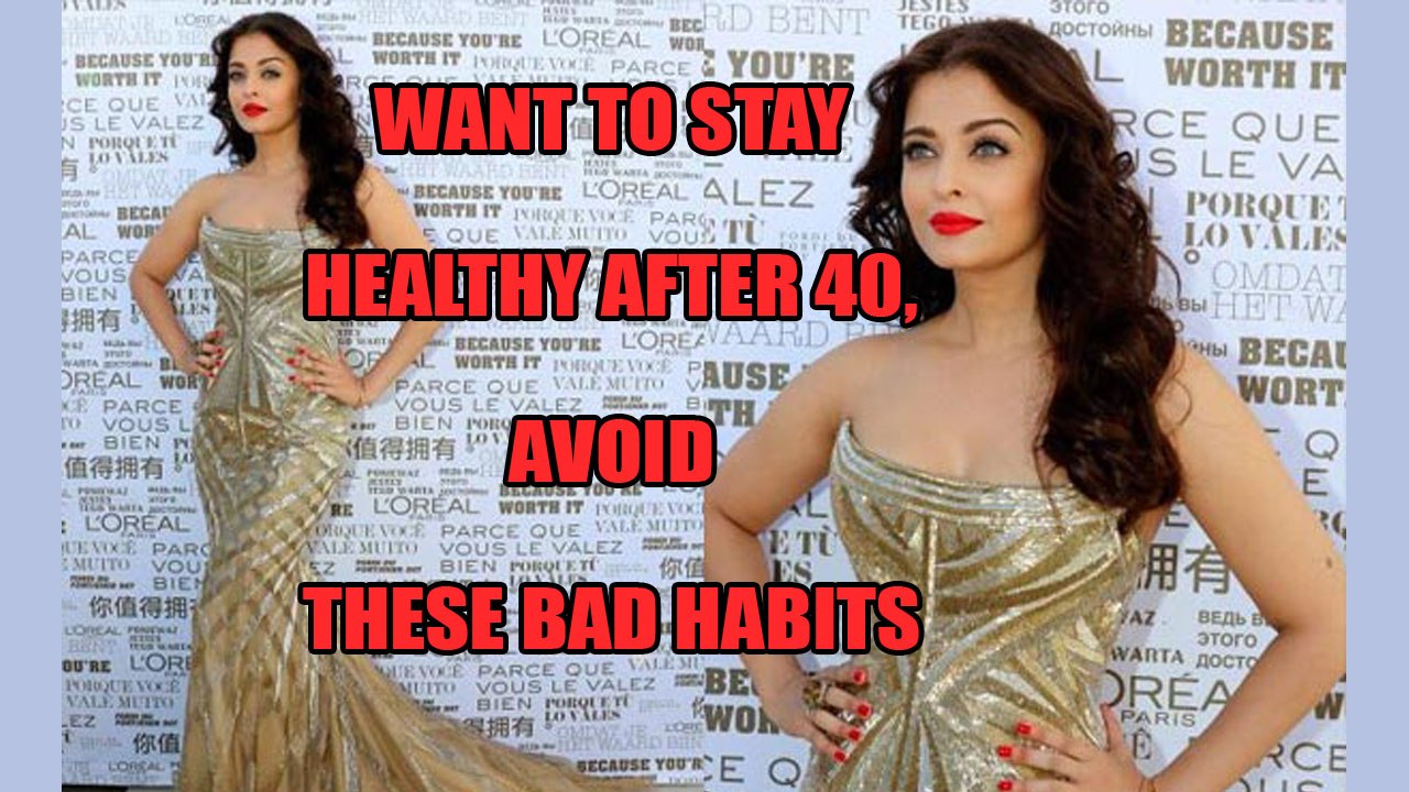 Avoid these BAD Habits After 40 for good health | Boldsky