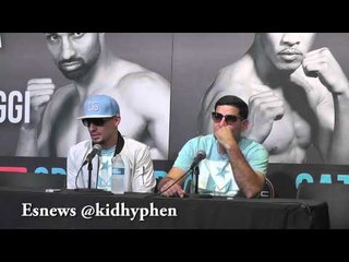 Danny Garcia Post Fight "when he hugged me he said im done"