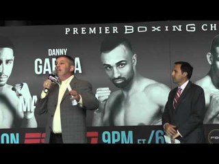 Teddy Atlas Breaks down Danny Garcia vs Paulie Malignaggi at weight in