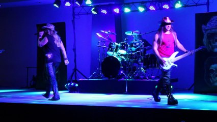 Aquanet performs Poison's I Want Action Memphis May 2017