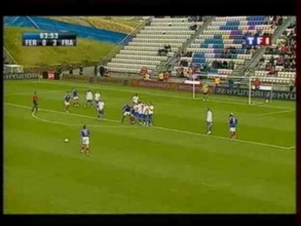 Rothen But Feroe France 0-4