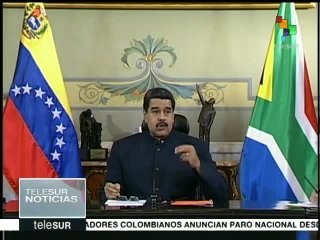 Venezuela: Maduro lamenta salida de EEUU del Acuerdo de París