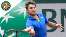 Roland-Garros 2017 : 3T Wawrinka - Fognini - Les temps forts