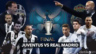 Streaming Juventus vs Real Madrid UCL