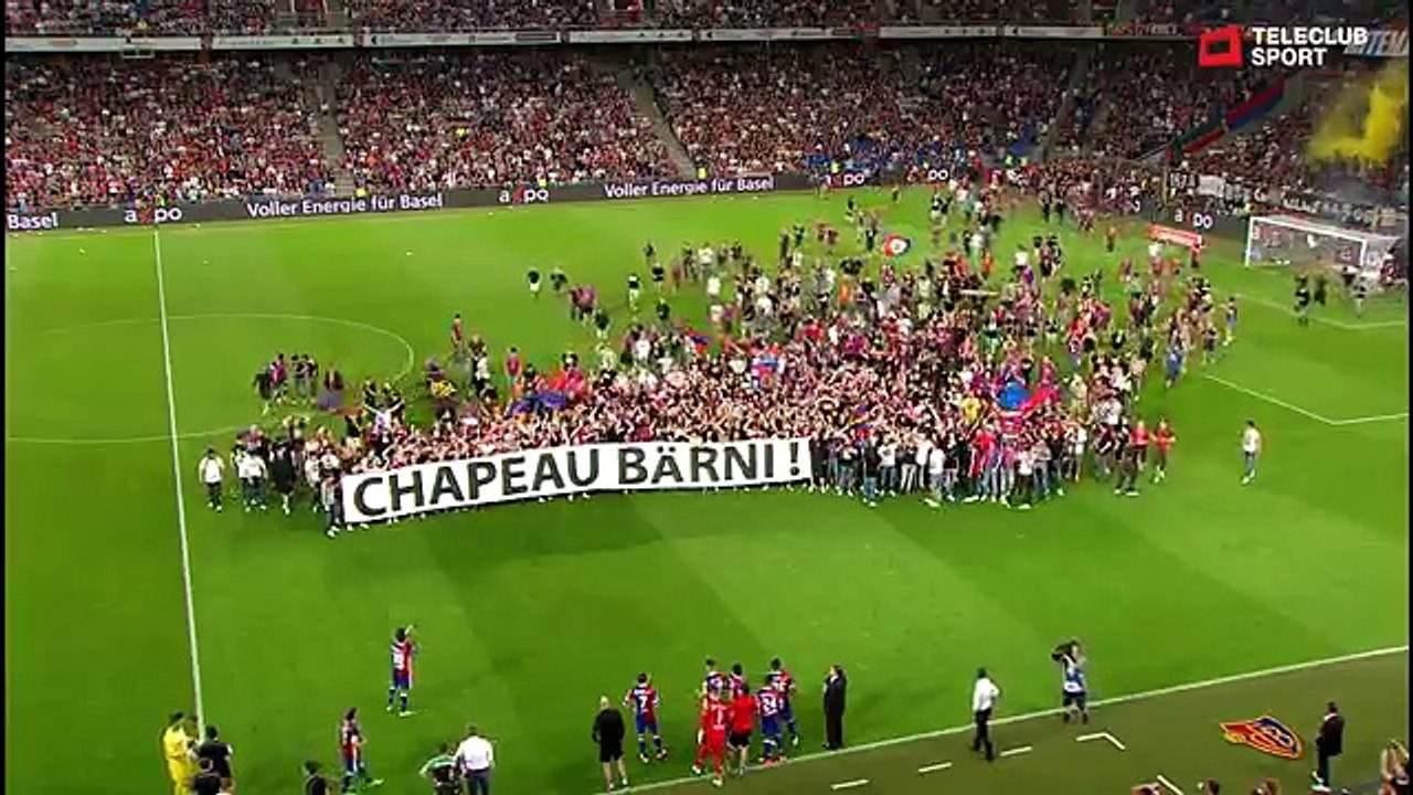 FC Basel 4:1 St. Gallen (Swiss Super League 2. Juni 2017 )