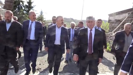 Bakan Arslan, Osmanlı Mahallesi'nde Incelemelerde Bulundu