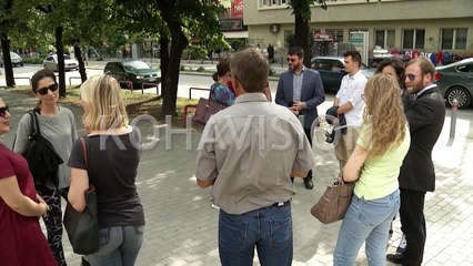 Protestë kundër largimit nga salla të studentit që i reagoi ministrit Bajrami