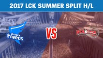 Highlights: Afreeca Freecs vs KT Rolster - 2017 LCK Summer Split