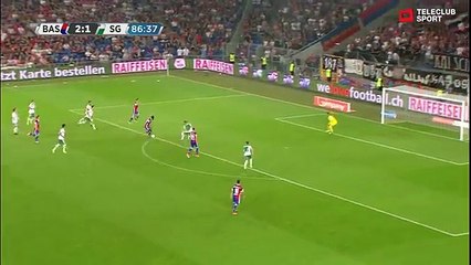 FC Basel 3:1 St. Gallen (Swiss Super League 2. Juni 2017 )