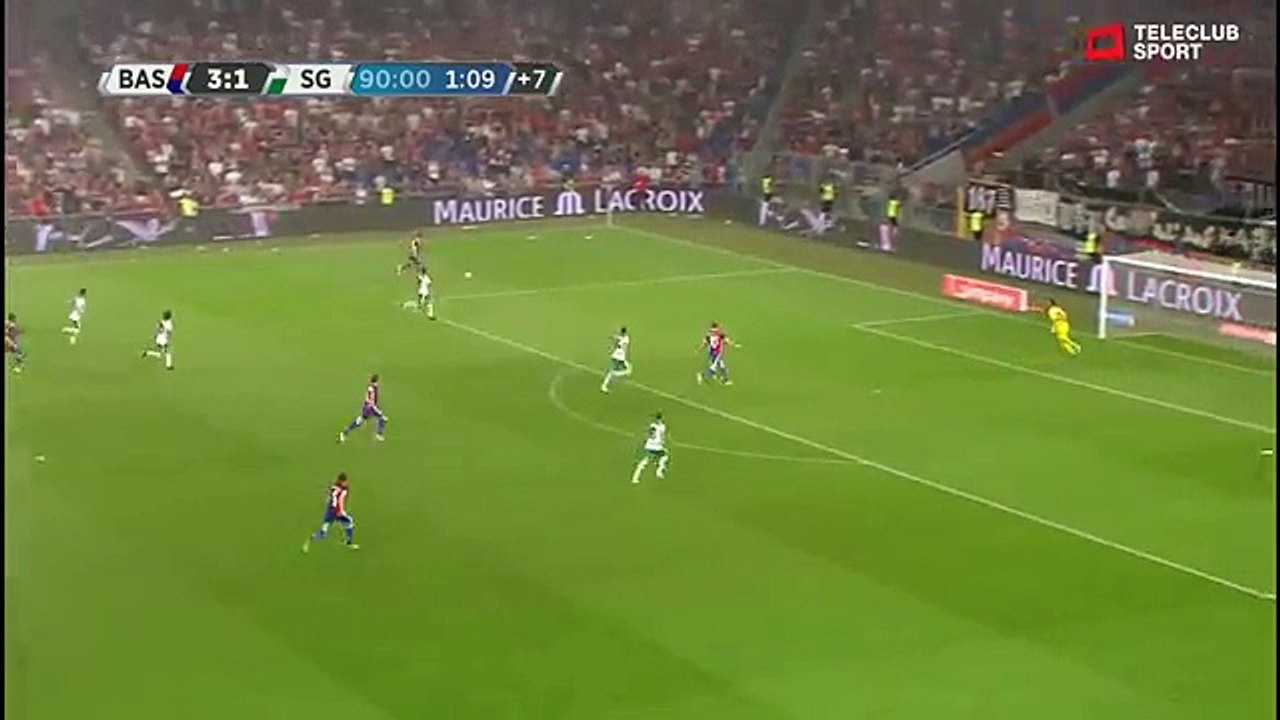 FC Basel 4:1 St. Gallen (Swiss Super League 2. Juni 2017 )