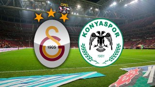 Galatasaray 2 -1 Konyaspor Spor Toto Süper Ligi 34. Hafta Maç Özeti 03.06.2017