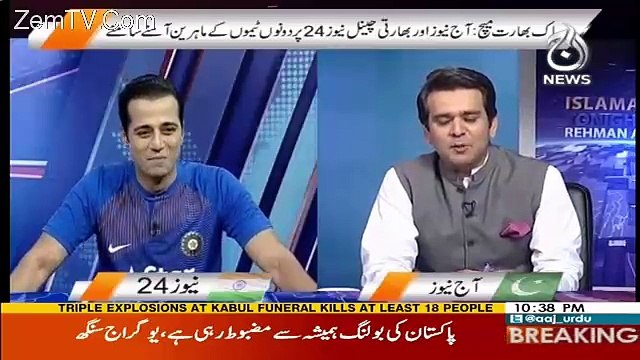 Pakistanion Ka Indian Anchor Ke Sawal Ka Mou Tor Jawab !!!