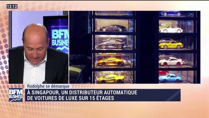 Rodolphe se démarque: Un distributeur automatique de voitures de luxe sur 15 étages à Singapour - 03/06