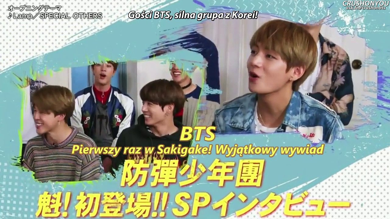 [POLSKIE NAPISY] 170531 BTS on Fuji TV’s Sakigake Ongaku