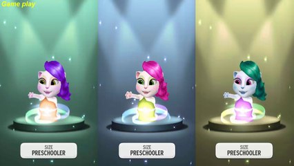 Colors Reaction Compilation My Talking Angela Great Makeover Funny Videos