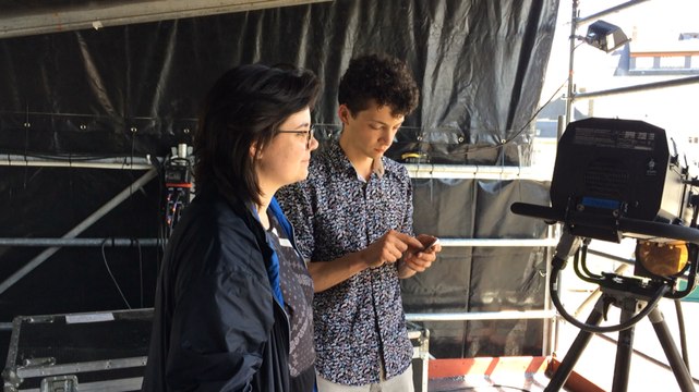 Visite des coulisses de Art Rock