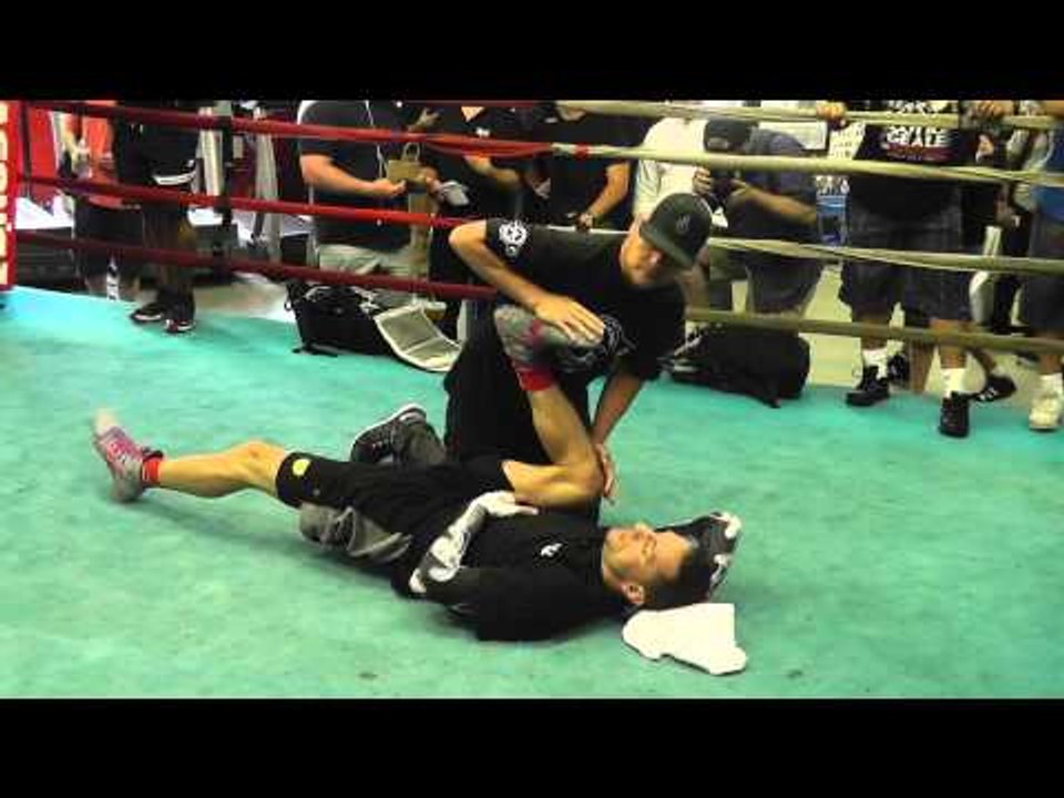 Sergio Mora Open Workout in Gleasons Gym