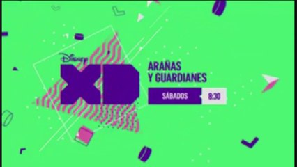 PROMO "ARAÑAS Y GUARDIANES" (JUNIO 2017) EN DISNEY XD