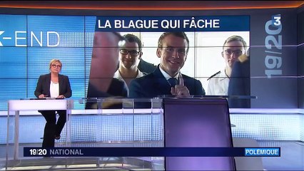 Macron : la blague qui fâche