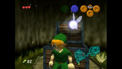 Starting the game The Legend of Zelda Ocarina of Time