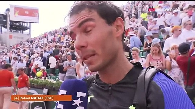 Rafael Nadal Interview with Alex Corretja / R1 RG17