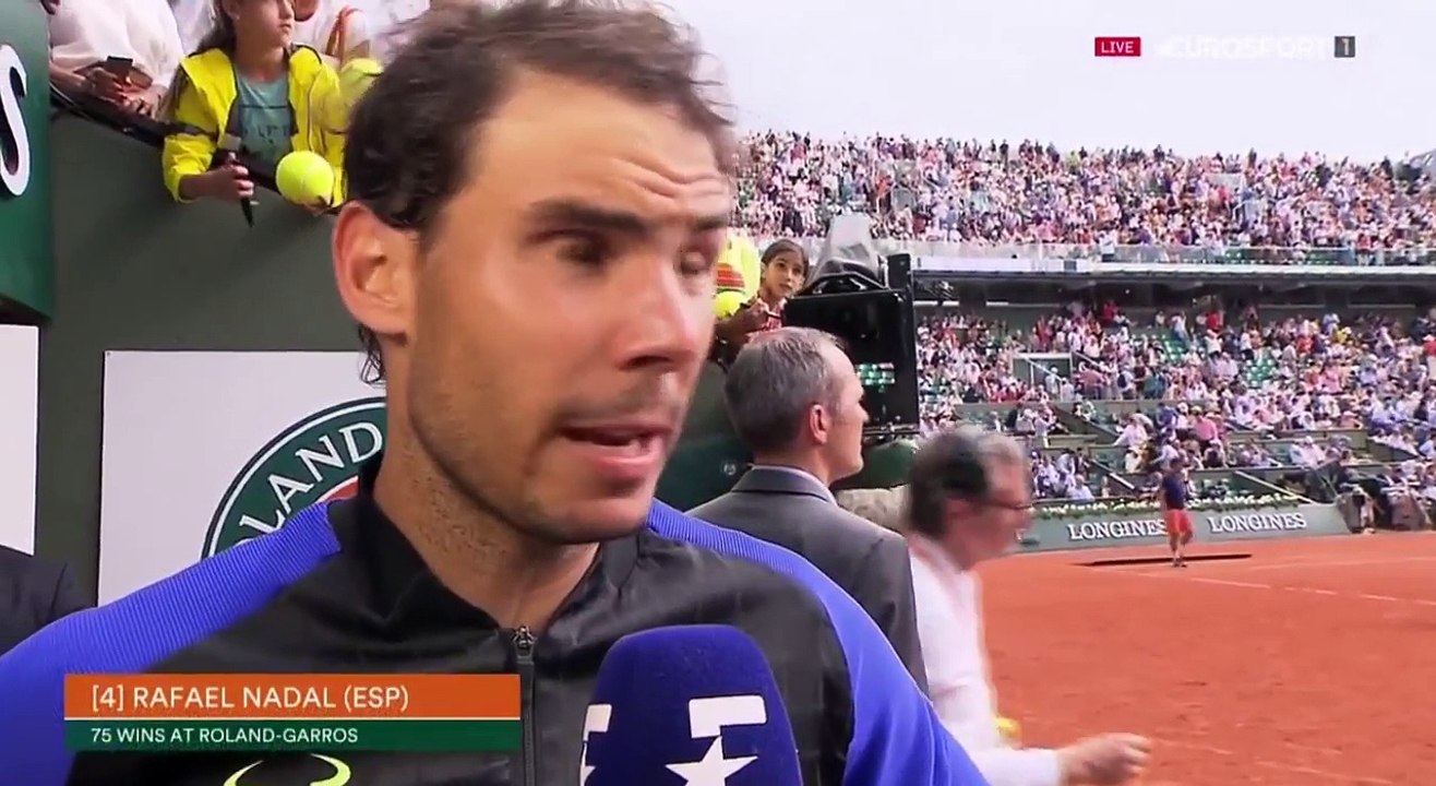 Rafael Nadal Interview with Alex Corretja / R3 RG17