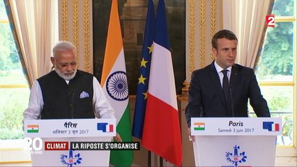 Accord de Paris : la France et l'Inde défient Donald Trump sur le climat